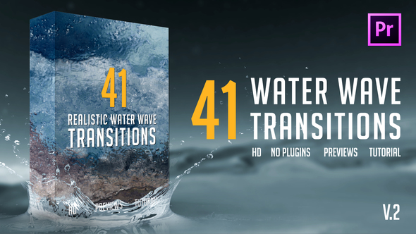 Realistic Water Wave Transitions Pack