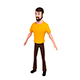 Cartoon Man - 3DOcean Item for Sale