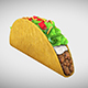 Taco Model - 3DOcean Item for Sale