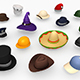 Hat and Helmet Pack - 3DOcean Item for Sale