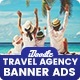 Travel Agency Banners Ad D33 - Google Web Design