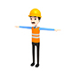 CartoonMan001 Engineer - 3DOcean Item for Sale