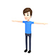 CartoonMan002 Man - 3DOcean Item for Sale