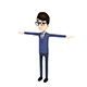 CartoonMan007 SuitMan - 3DOcean Item for Sale