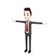 CartoonMan011 Businessman - 3DOcean Item for Sale