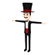 CartoonMan012 Magician - 3DOcean Item for Sale