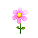 Low-poly Flower - 3DOcean Item for Sale