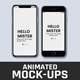 Animated iFone 8 & iFone X Mock-Ups - GraphicRiver Item for Sale