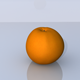 Orange 3D Model - 3DOcean Item for Sale