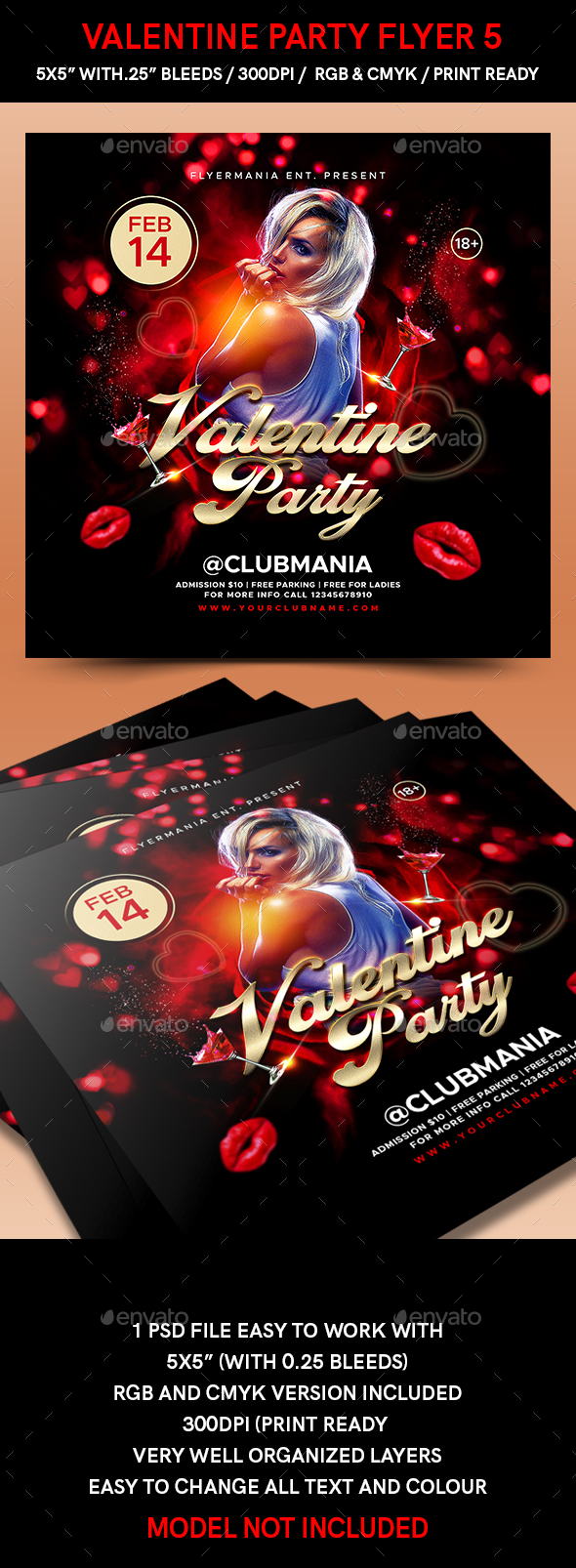 Valentine Party Flyer 5