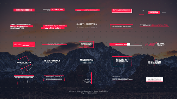 Modern Minimalism Titles alt