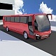 Lowpoly turistic bus vehicle concept - 3DOcean Item for Sale