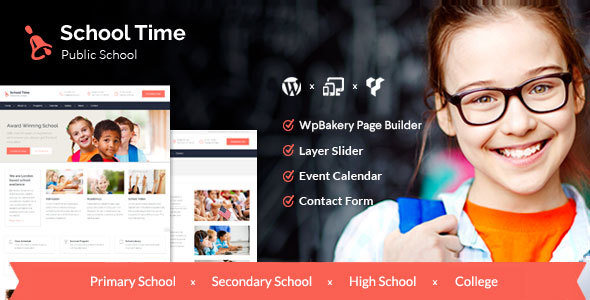 School Time - Modern WordPress Theme