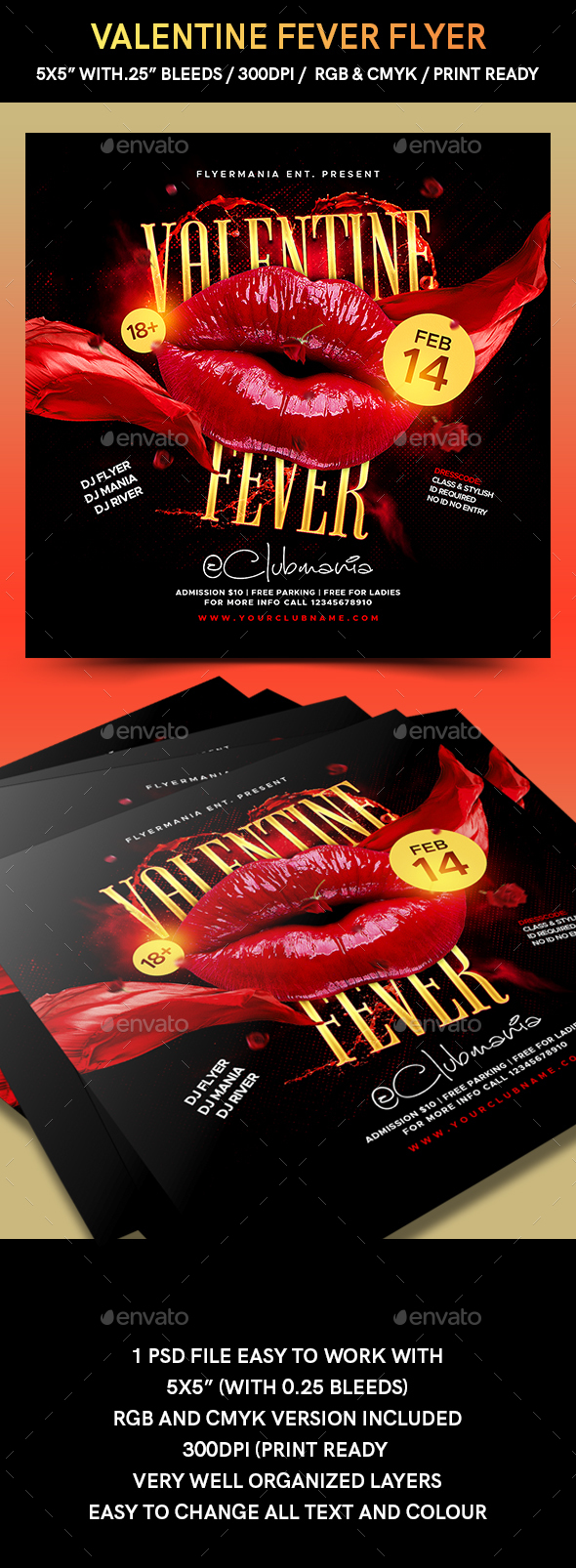 Valentine Fever Flyer