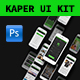 Kaper Mobile Ui Kit - GraphicRiver Item for Sale
