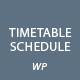 Timetable Responsive Schedule for WordPress - CodeCanyon Item for Sale