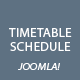 Timetable Responsive Schedule for Joomla - CodeCanyon Item for Sale