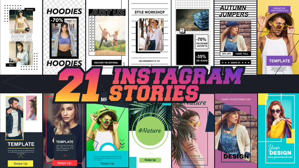 Instagram Stories V1 21 in 1