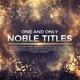 Noble Titles - VideoHive Item for Sale