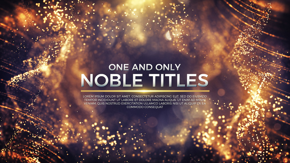 Noble Titles