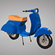 Vespa 3D Model - 3DOcean Item for Sale