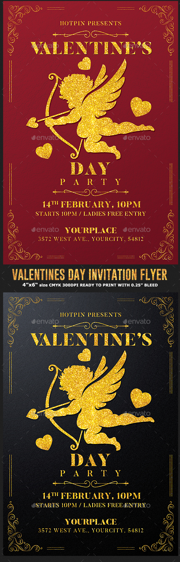 Valentines Day Flyer Invitation