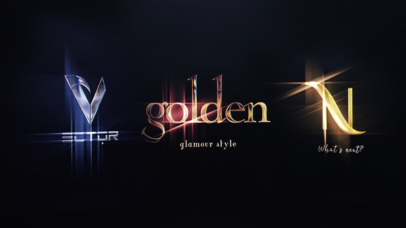 Light Streaks Logo Intro Reveal alt