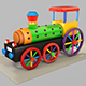 Toy Train 3d Model - 3DOcean Item for Sale