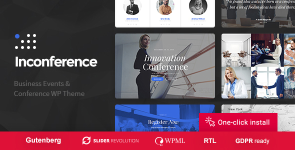 In Conference – Meetup & Business Events WordPress Theme