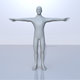 Low Poly 3D Male Character Model - 3DOcean Item for Sale