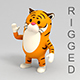 Rigged Tiger - 3DOcean Item for Sale