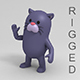 Rigged Panther - 3DOcean Item for Sale