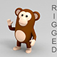 Rigged Monkey - 3DOcean Item for Sale