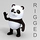 Rigged Panda - 3DOcean Item for Sale