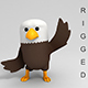 Rigged Eagle - 3DOcean Item for Sale