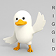 Rigged Duck - 3DOcean Item for Sale