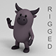 Rigged Buffalo - 3DOcean Item for Sale