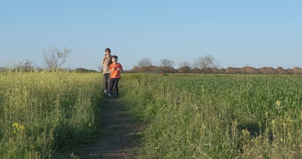 Friends on the Rural Road