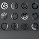 3D Gear Collection – 15 Unique Industrial Gear Models - 3DOcean Item for Sale