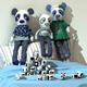 Bellas world textile handmade bears and cubes 3D model - 3DOcean Item for Sale