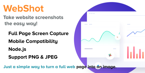 WebShot - NodeJS Full Web Page into an Image