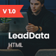 LeadData - Lead Generation HTML Landing Page Template - ThemeForest Item for Sale