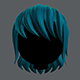 Hair 09 - 3DOcean Item for Sale