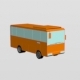 Low poly bus - 3DOcean Item for Sale