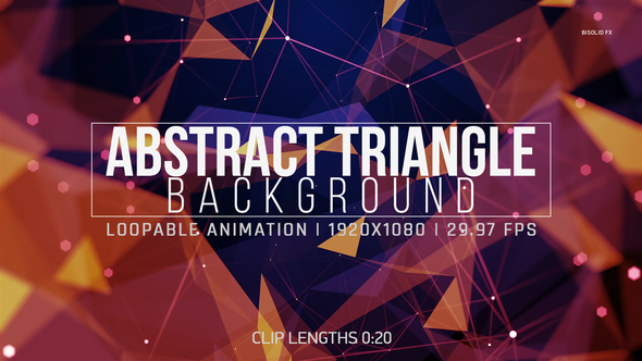 Abstract Triangle Background