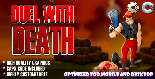 Duel With Death (C2,C3,HTML5) Game.