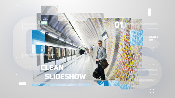 Clean Modern Slides alt