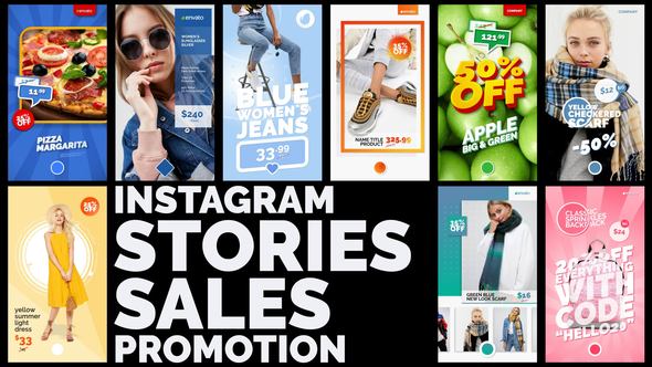 Instagram Stories Sales Promotion