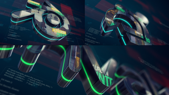 3D Techno Logo 2 alt