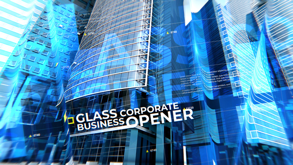 Glass Corporate Business Opener